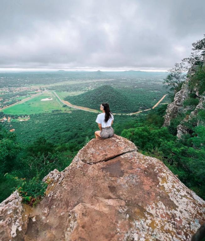 Vista desde la cima del Cerro Hû, Paraguarí